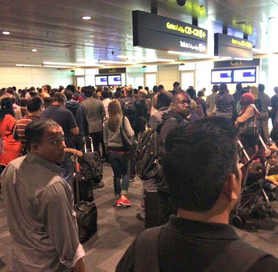 A 2015 sandstorm caused flight delays and cancellations at HIA.