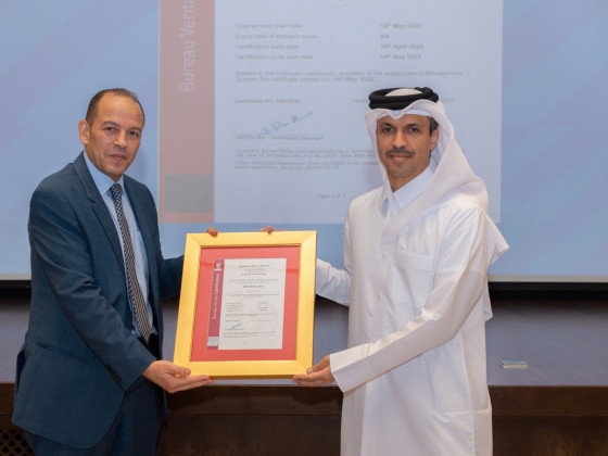 Qatar Olympic Committee ESMS award SDG