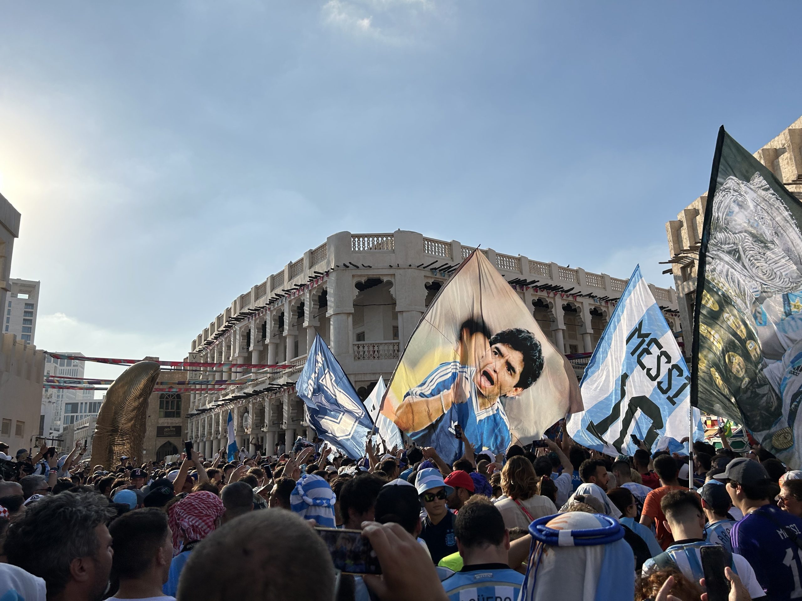 ‘Like a dream’: Catching up with World Cup fans at Souq Waqif