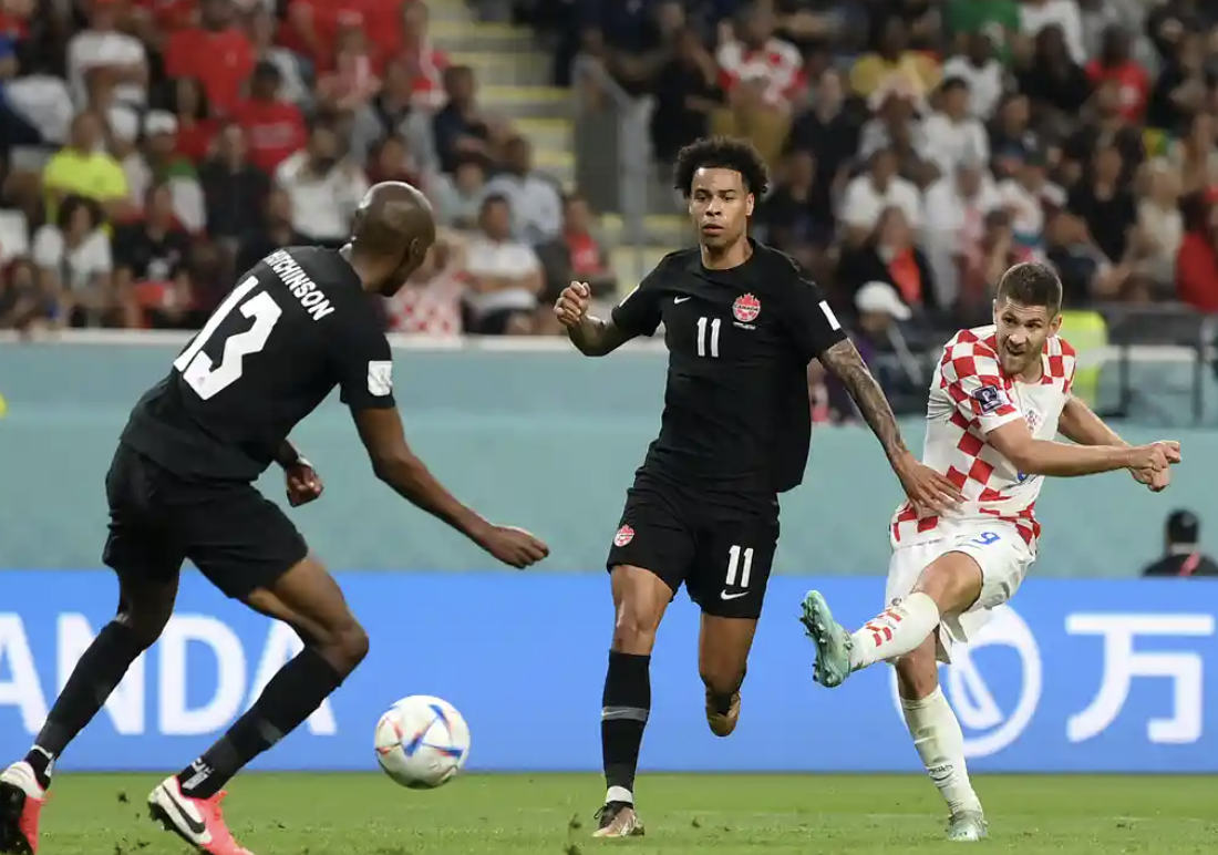 Goals galore as Croatia eliminate Canada with 4-1 win