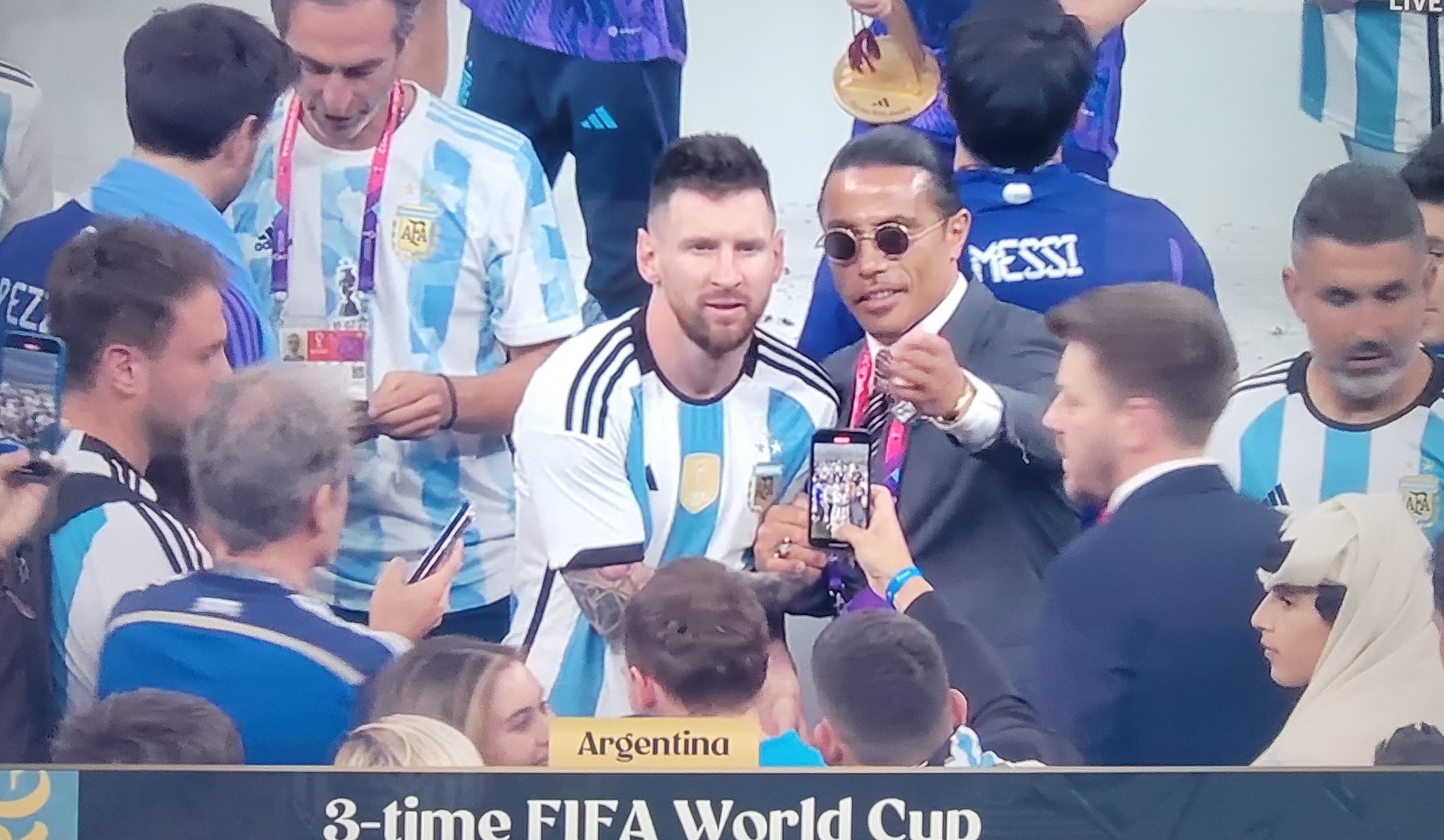 ‘Embarrassed’ Salt Bae breaks silence on World Cup pitch intrusion