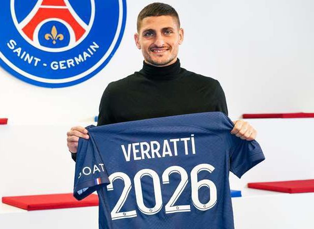 PSG’s Marco Verratti joins Al Arabi for 45mn euros