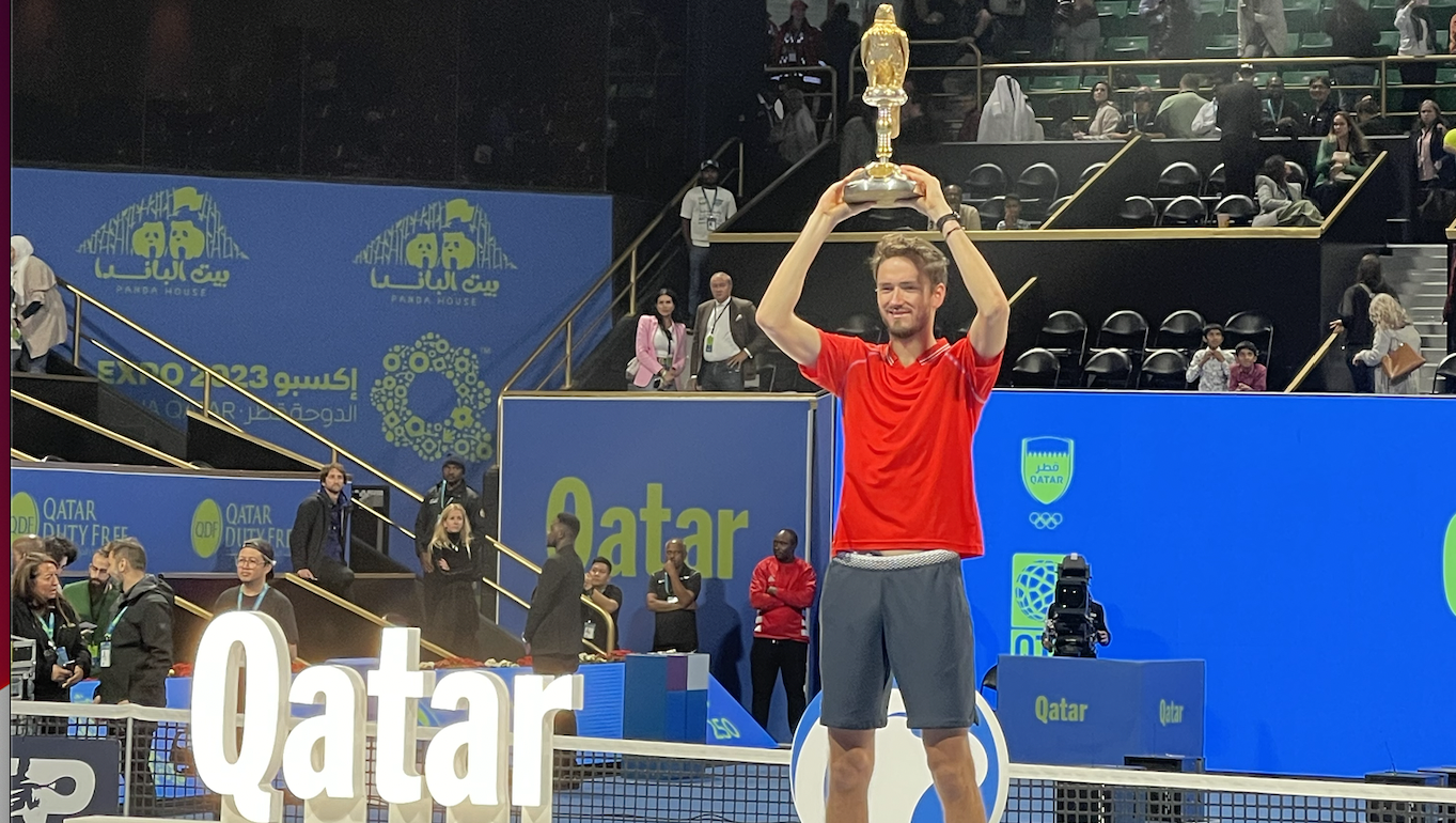 ATP Qatar Open 2023: Daniil Medvedev swings past Andy Murray for Qatar Open crown