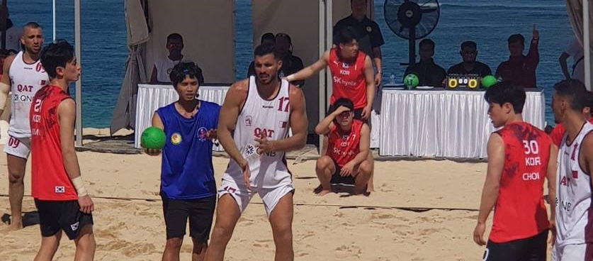 Qatar secures victory against Korea in Asian Men’s Beach Handball Championship