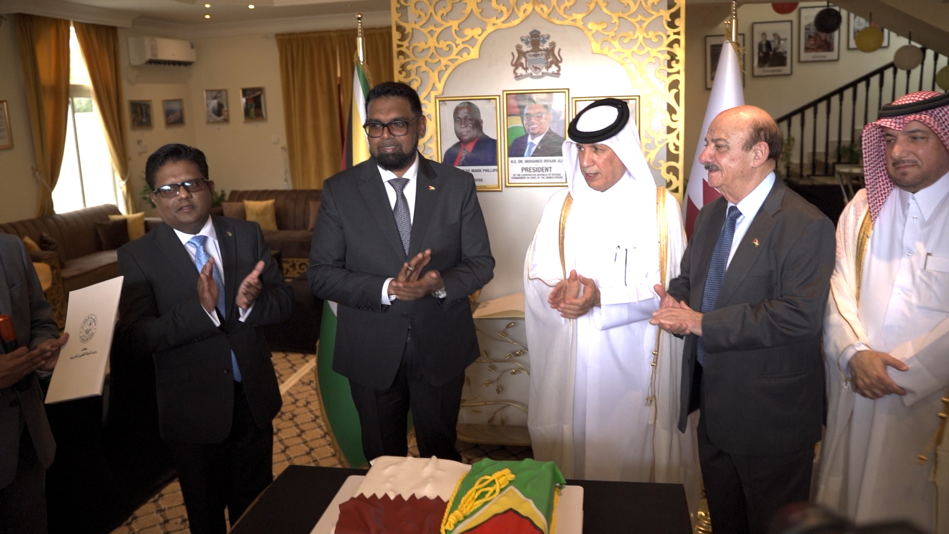 Opening of Guyana embassy in Qatar is a ‘momentous occasion’: Guyanese president