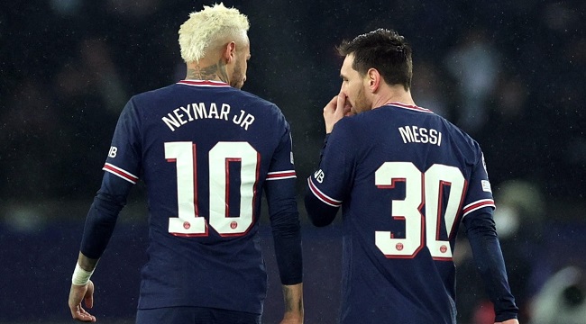 Trouble in paradise? PSG ultras protest against star duo Messi and Neymar