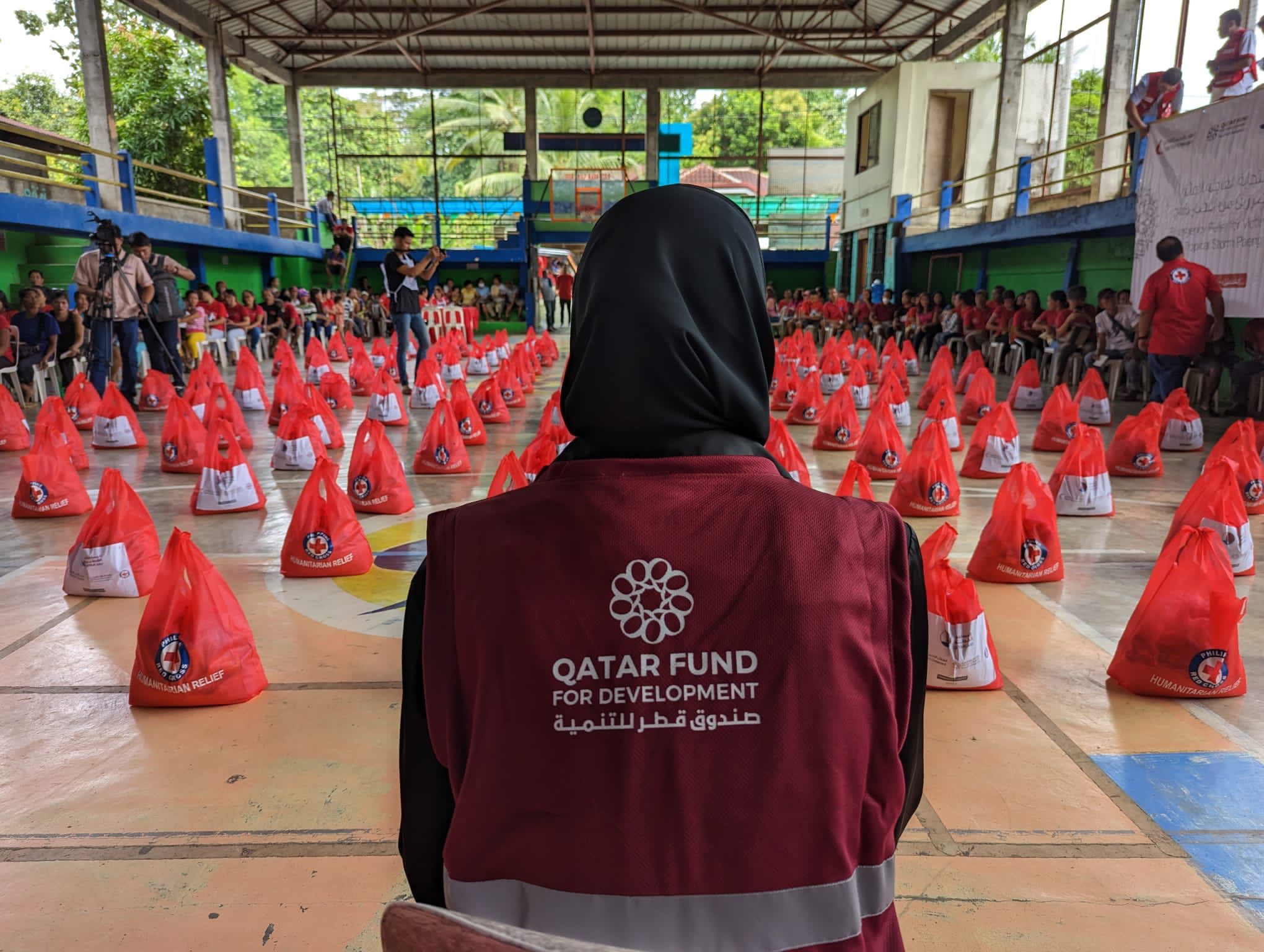 Qatar provides aid to families affected by Typhoon Paeng in Philippines