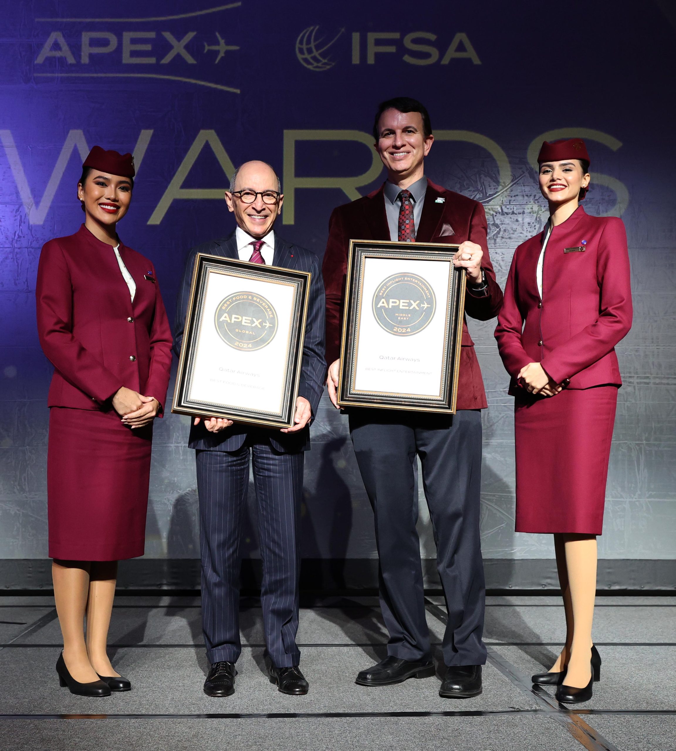 Qatar Airways CEO receives Lifetime Achievement Award from major airline association